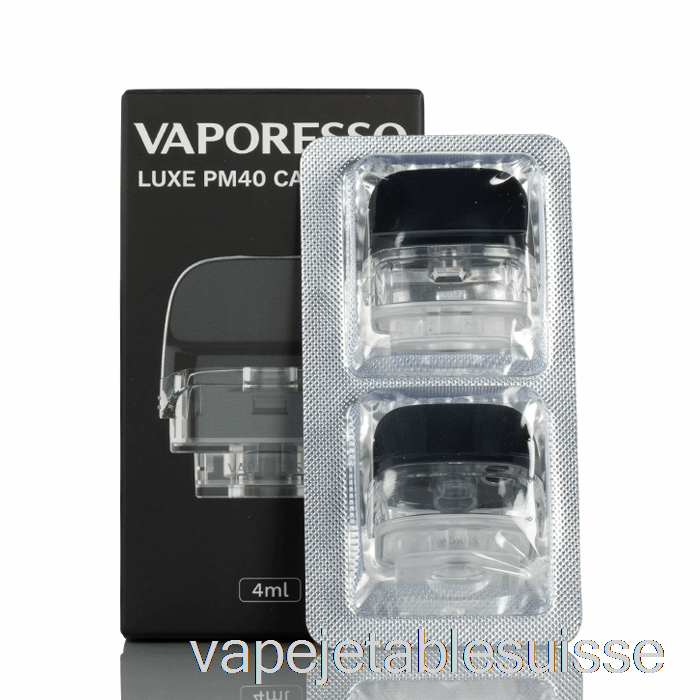 Vape Suisse Vaporesso Luxe Pm40 Dosettes De Remplacement 4 Ml Dosettes Rdl
